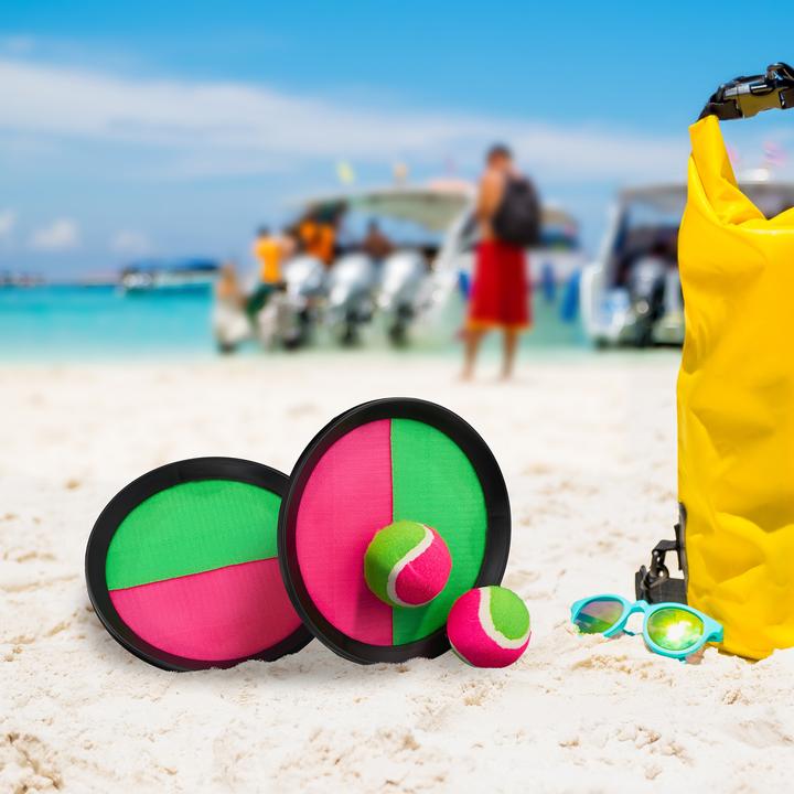 Actual product image Relaxdays Velcro ball game set