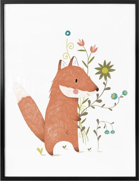 Image du produit Trenddeko petit renard (30 x 40 cm)