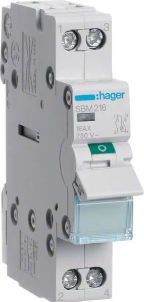 Actual product image Hager Off switch