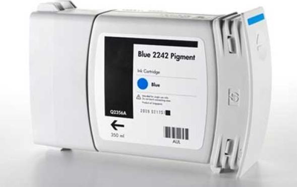 Image du produit HP 2242 Pigment bulk blue Q2356A 350ml (B)