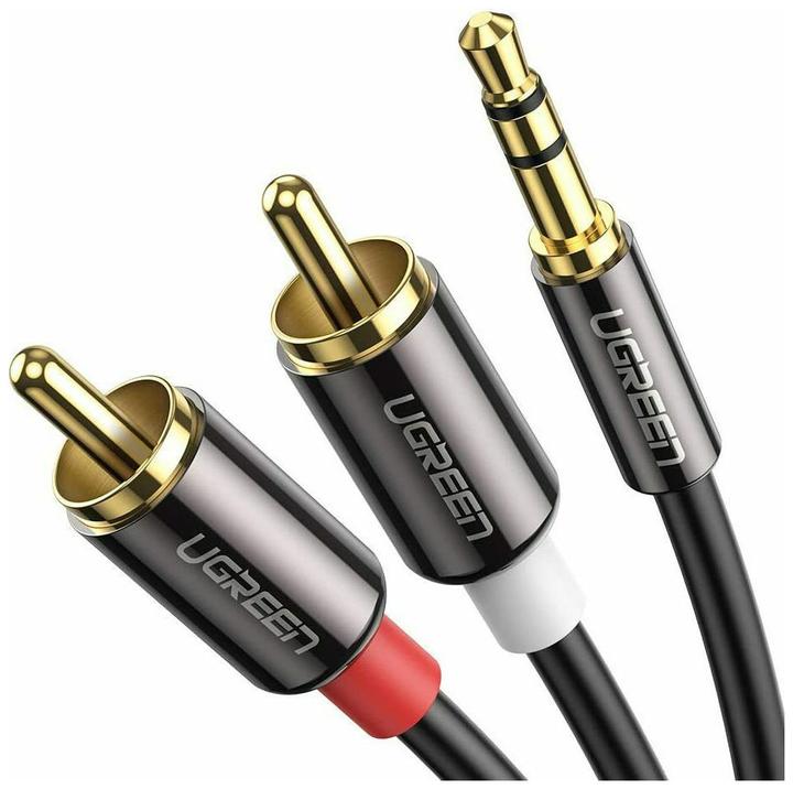 Actual product image Ugreen 2x RCA - 3.5mm jack (2 m, Cinch, 3.5mm jack (AUX))