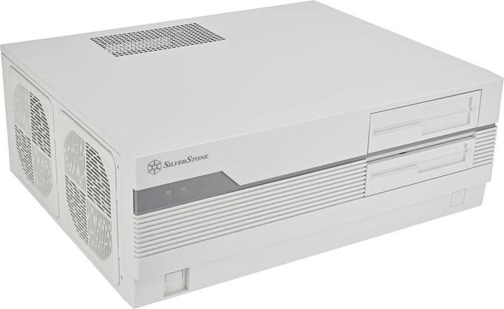 Actual product image Silverstone FLP01 PC-Gehäuse, HTPC, SSI-CEB/ATX - weiss