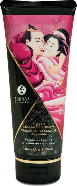 Produktbild Shunga Massage Cream Sinnliche Himbeere (200 ml)