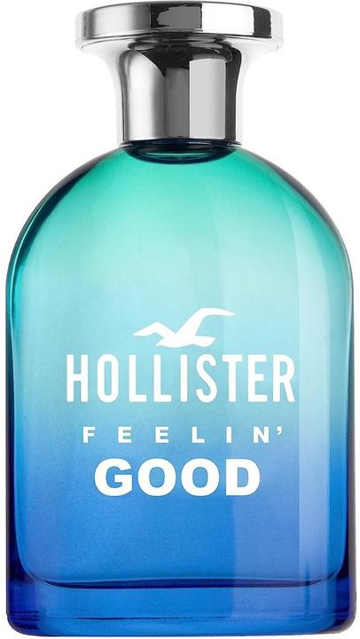 Actual product image Hollister Feelin' Good For Him Eau De Toilette Spray 100ml (Eau de toilette, 100 ml)