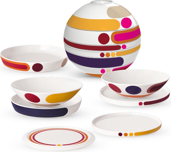 Produktbild Villeroy & Boch La Boule Miami Iconic (7 Stück)