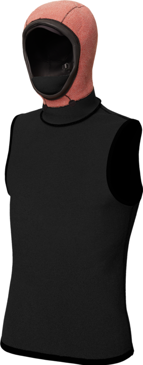 Produktbild Mystic Neoprene top with hood 3/2mm (3/2 mm, L)