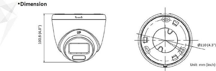Actual product image Hikvision DS-2CD1347G0-L (2560 x 1440 Pixels)