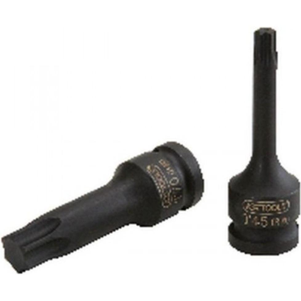 KS Tools, Steckschlüssel + Stecknuss, 1/2" Kraft-Bit-Stecknuss