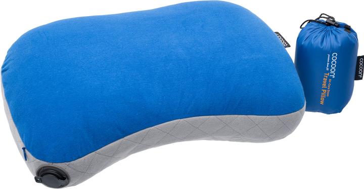 Immagine prodotto Cocoon Air Core Down Travel Pillow true blue/grey