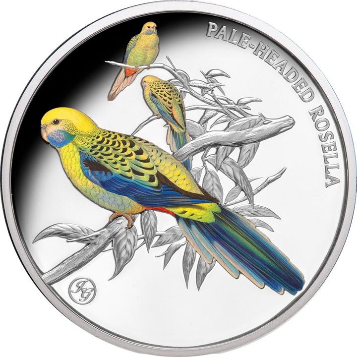 Philoro Silber Pale-Headed Rosella 1 oz PP - 2026 (1.00, 2026)