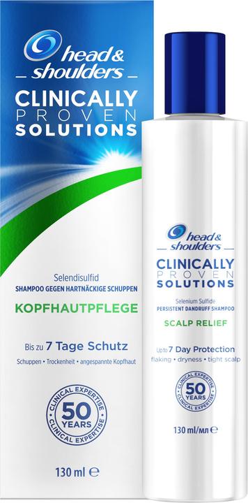 Actual product image Head & Shoulders Clinically Proven Solutions Scalp Care (Liquid shampoo, 130 ml)