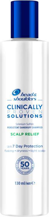 Actual product image Head & Shoulders Clinically Proven Solutions Scalp Care (Liquid shampoo, 130 ml)