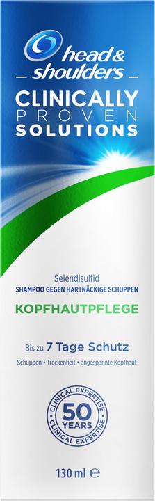 Actual product image Head & Shoulders Clinically Proven Solutions Scalp Care (Liquid shampoo, 130 ml)