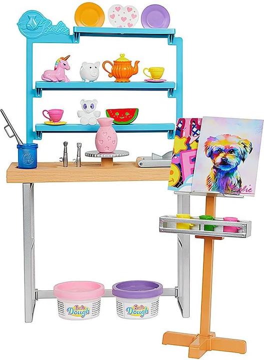 Produktbild Barbie Wellness Kunst- & Kreativ-Atelier