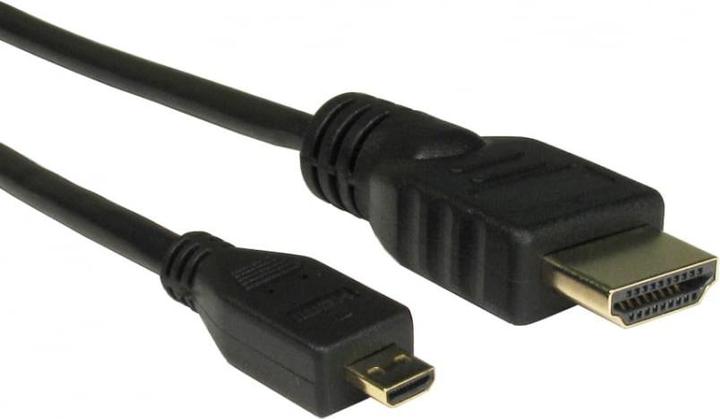 Actual product image Cables Direct CDL 2m HDMI (A) to Micro HDMI (D) (2 m, HDMI)