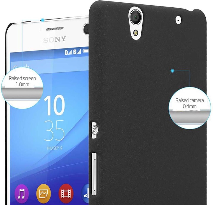 Image du produit Cadorabo Couverture rigide Frosty Cover (Sony Xperia C4)