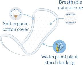 Actual product image Natracare Panty Liners (30 x)