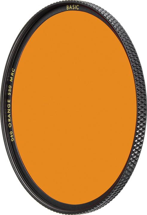 Actual product image B+W 040 Orange filter, 550, MRC/Basic 55mm (55 mm, Black Mist Filter, 550 mm)