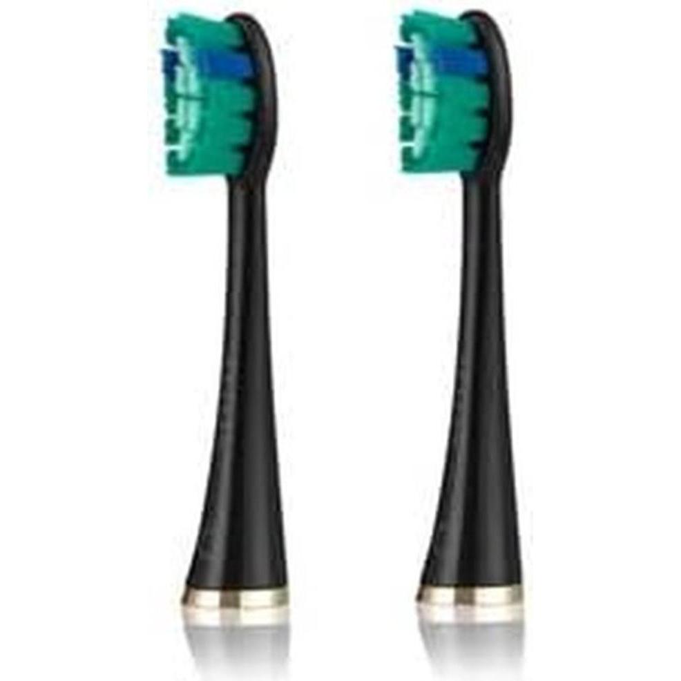 Seysso, Testine per spazzolino, Oro Nero Sbiancante 2szt. (2 x)