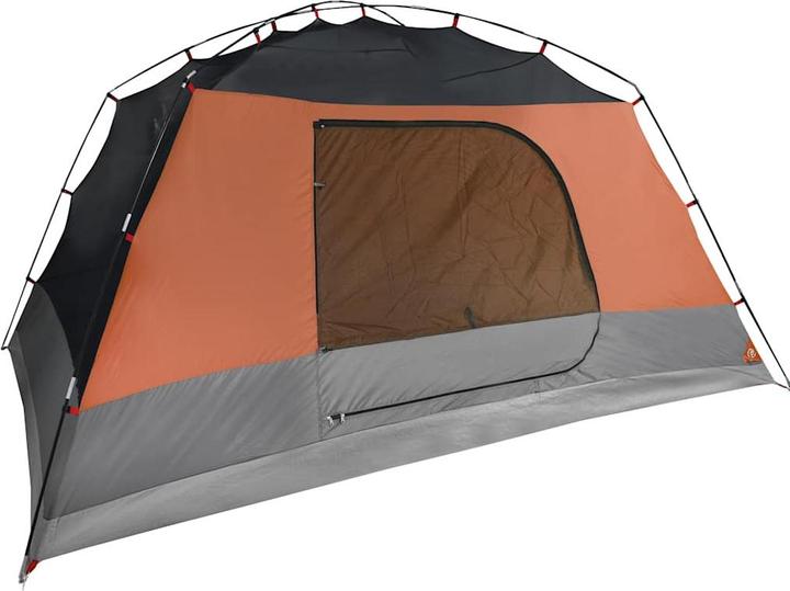 Produktbild vidaXL Campingzelt 8 Personen & Orange 360 x 430 x 195 cm 190T Taft (Kuppelzelt, 10.10 kg, 8 Personen)