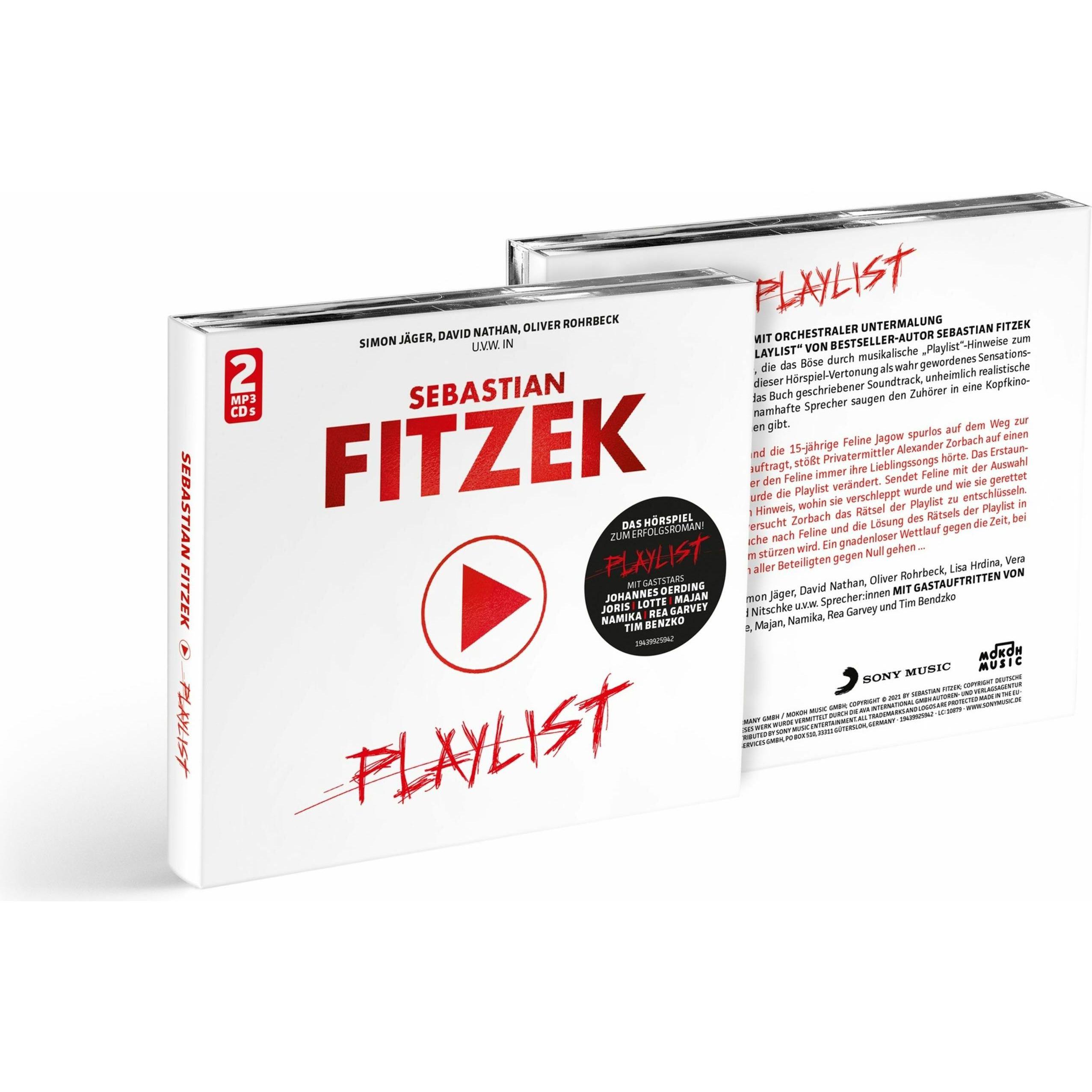 Thumbnail - Fitzek:Playlist, Hörbücher von Sebastian Fitzek