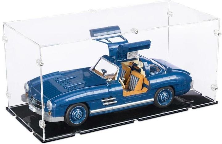 iDisplayit Acrylic display for Mattel Hot Wheels Mercedes-Benz 300 SL (With black floor)