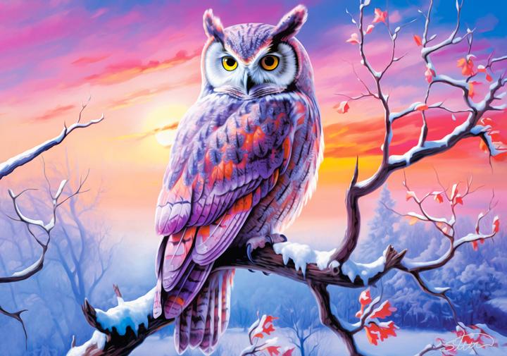 Image du produit Castorland Puzzle 500 pièces Owl's Perfect Evening (500 pièces)