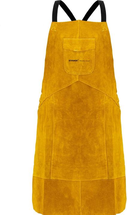 Produktbild Stamos Schweisserschürze Aus RindspaltLEDer 109 X 63 5 cm Nähte LEDerschürze