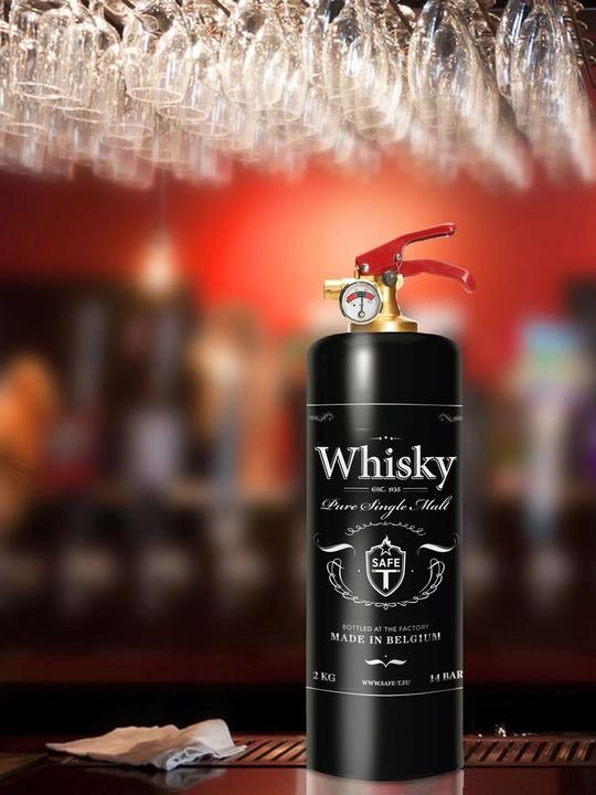 Actual product image SAFE-T Fire extinguisher whisky (A, B, C)