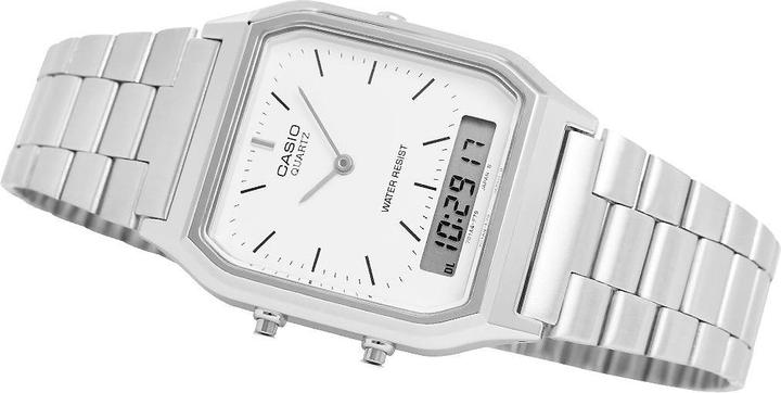 Actual product image Casio Vintage Aq-230a (Analogue wristwatch, Digital watch, 27.80 mm)