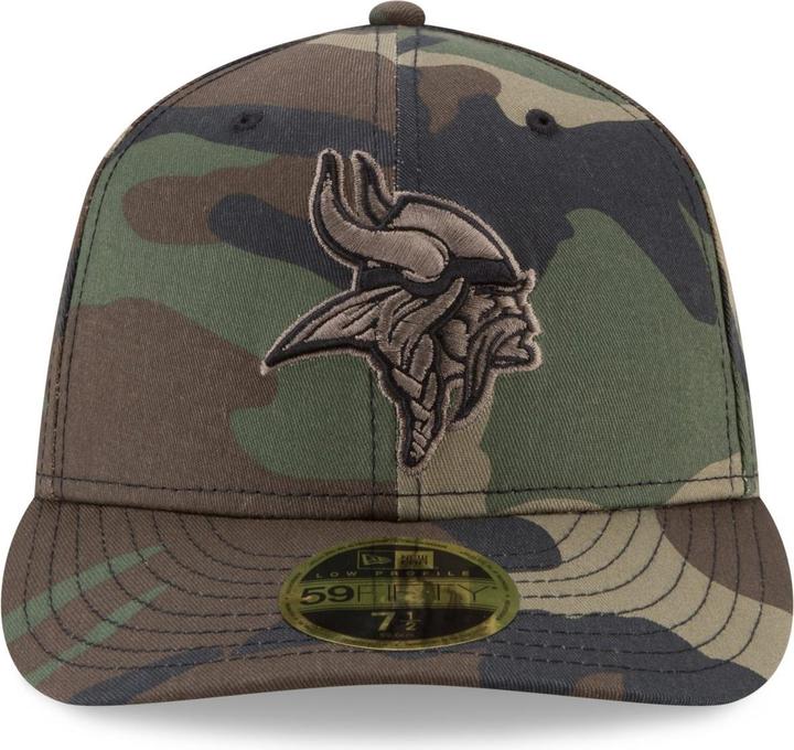 Actual product image New Era 59Fifty Low Profile NFL Teams Woodland (7 1/4)