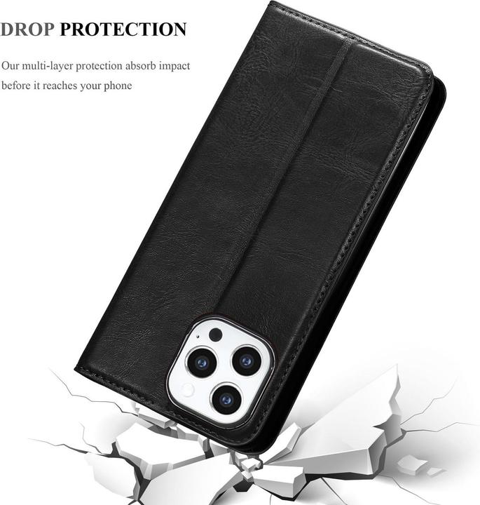 Produktbild Cadorabo Book Invis. Magnet Hülle (Apple iPhone 13 Pro Max)