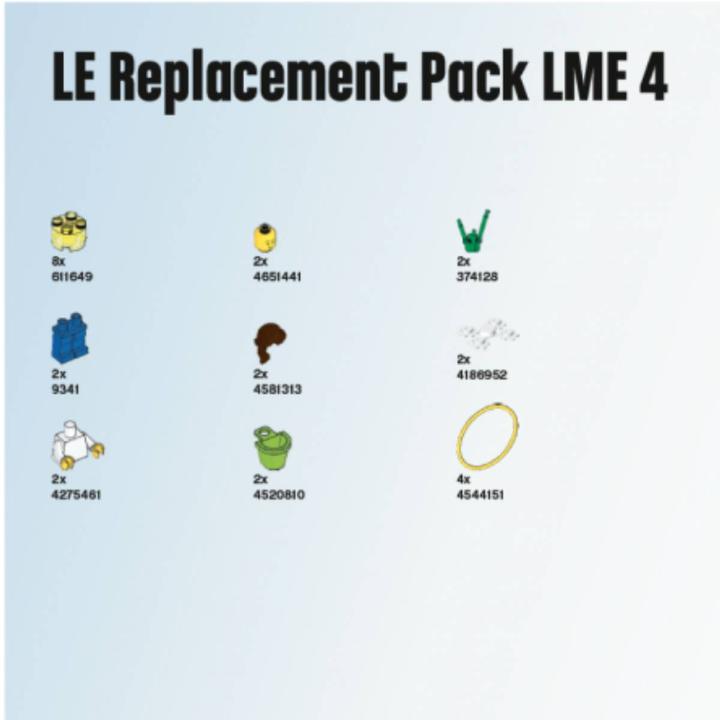 Actual product image LEGO 2000703 Mindstorms Education replacement pack EV3 4