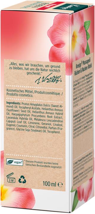 Image du produit Kneipp Rücken + Nacken Wohl (100 ml)