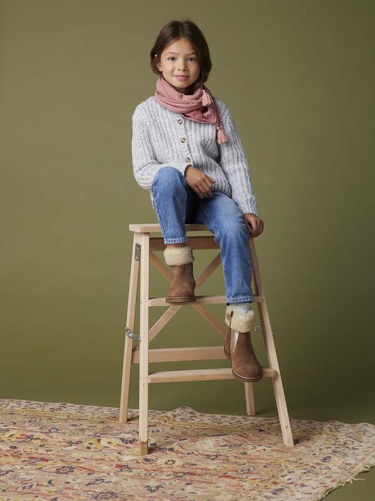 Produktbild Vertbaudet Flauschige Mädchen Strickjacke (116)