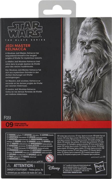 Actual product image Hasbro Star Wars: The Acolyte Black Series Actionfigur Jedi Master Kelnacca 15 cm