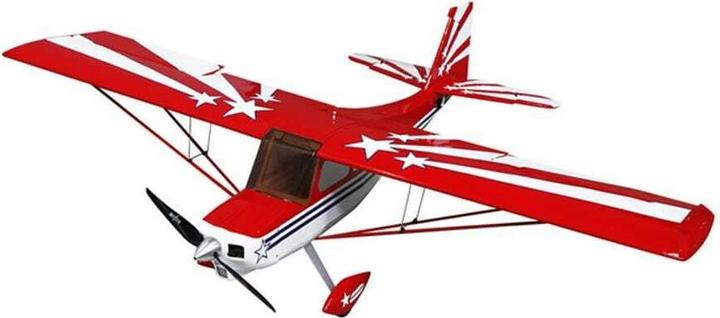 Actual product image OMP Hobby Motorised aircraft Super Decathlon V2 1400 mm red, ARF (Multi motor)