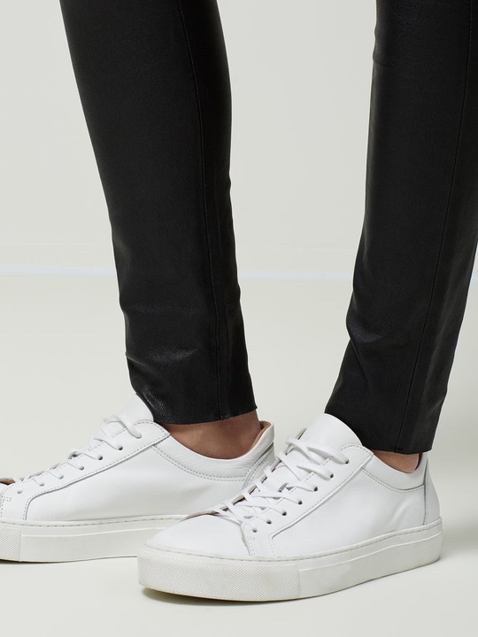 Produktbild Selected Femme Dehnbare Lamm- Lederhose (34)