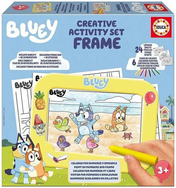 Produktbild Educa Παζλ Bluey Frame Creative Set 19887