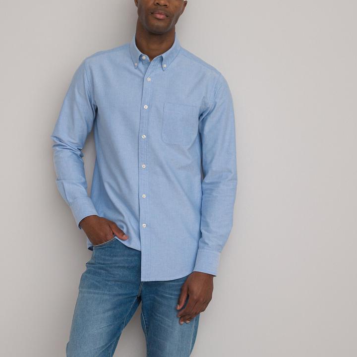 Produktbild La Redoute Collections Oxfordhemd mit Button-Down-Kragen (S)