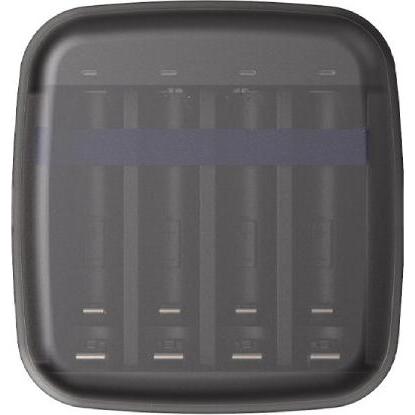 Xtar BC4 Caricabatterie per batterie R03 / AAA e R6 / AA Li-Ion 1 5V / NiMH (1 pz., AAA, AA, Batteria + Caricabatterie), Caricabatterie