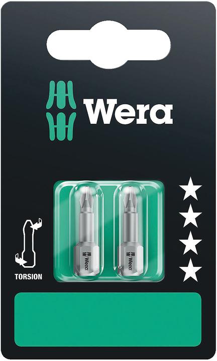 Actual product image Wera 851/1 TZ PH 1 - 3 Set SB (Cross Phillips PH)