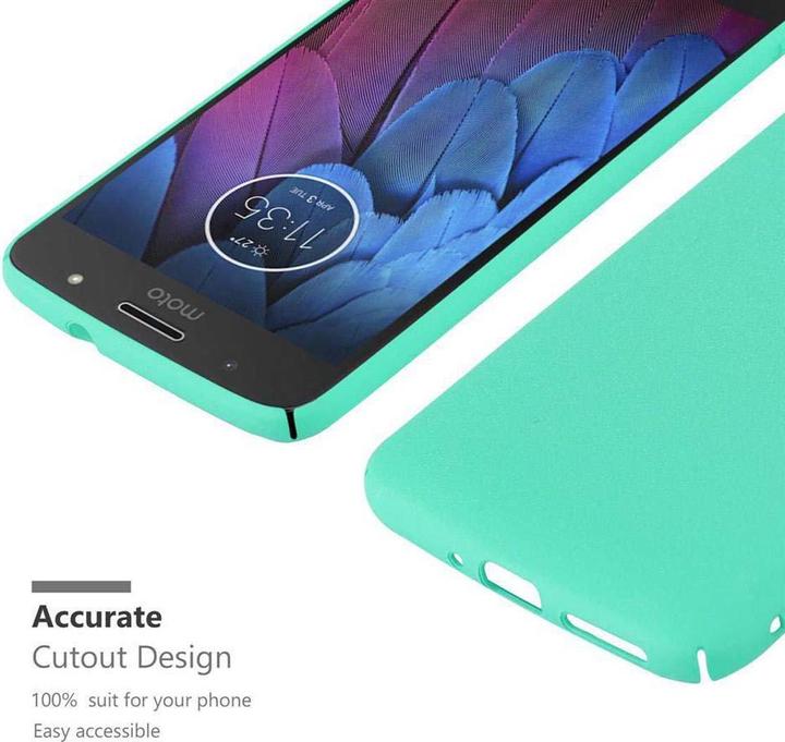 Image du produit Cadorabo Couverture rigide Frosty Cover (Motorola Moto G5S)