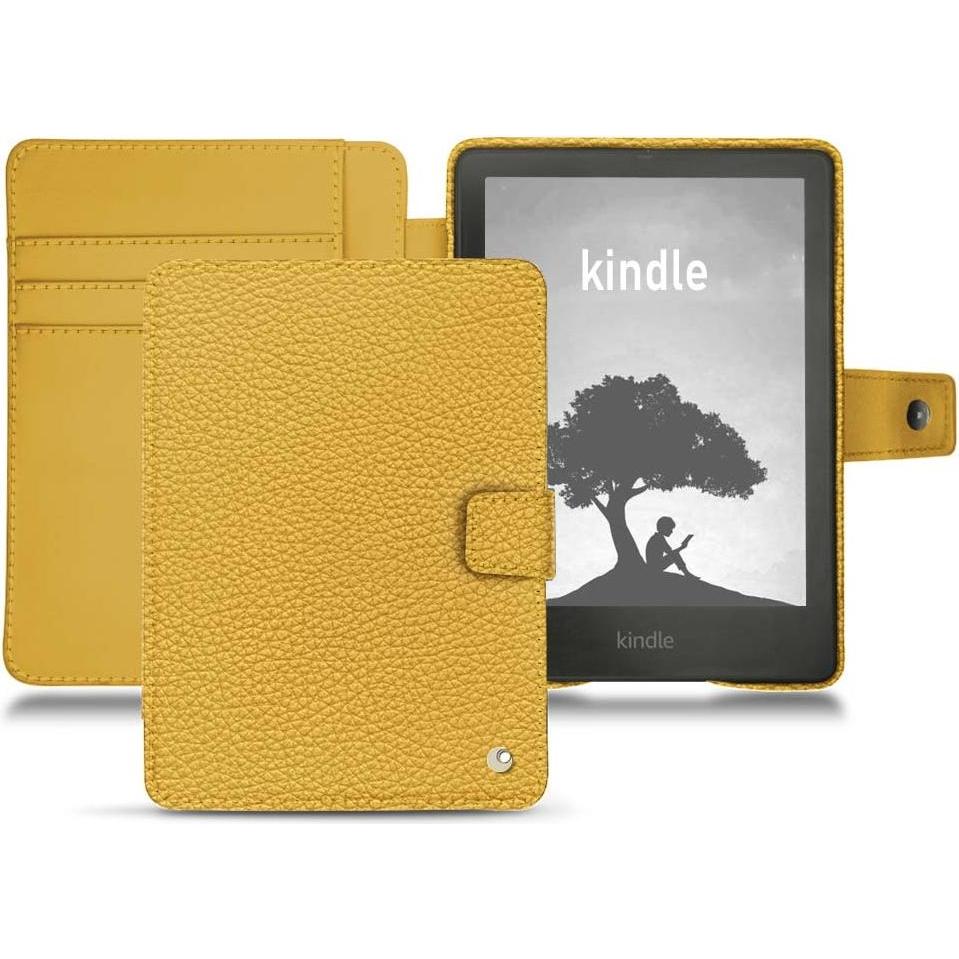 Thumbnail - Noreve Lederschutzhülle Wallet (Kindle Signature Edition), eReader Zubehör, Gelb