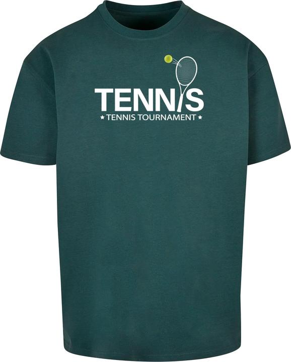 Actual product image Merchcode Tennis Racket Heavy Oversized Tee - 117495 (M)