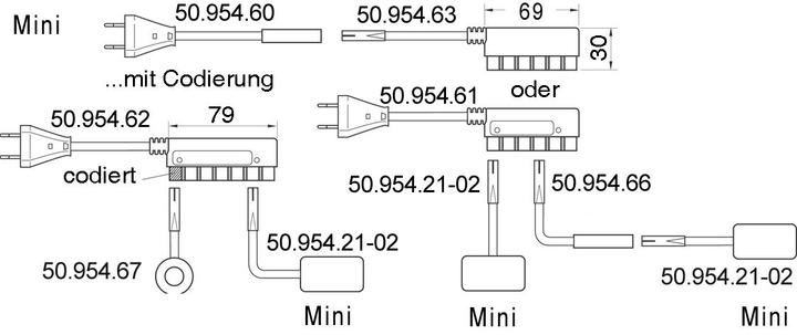 Immagine prodotto Elektra Mini interruttore integrato da 230 V