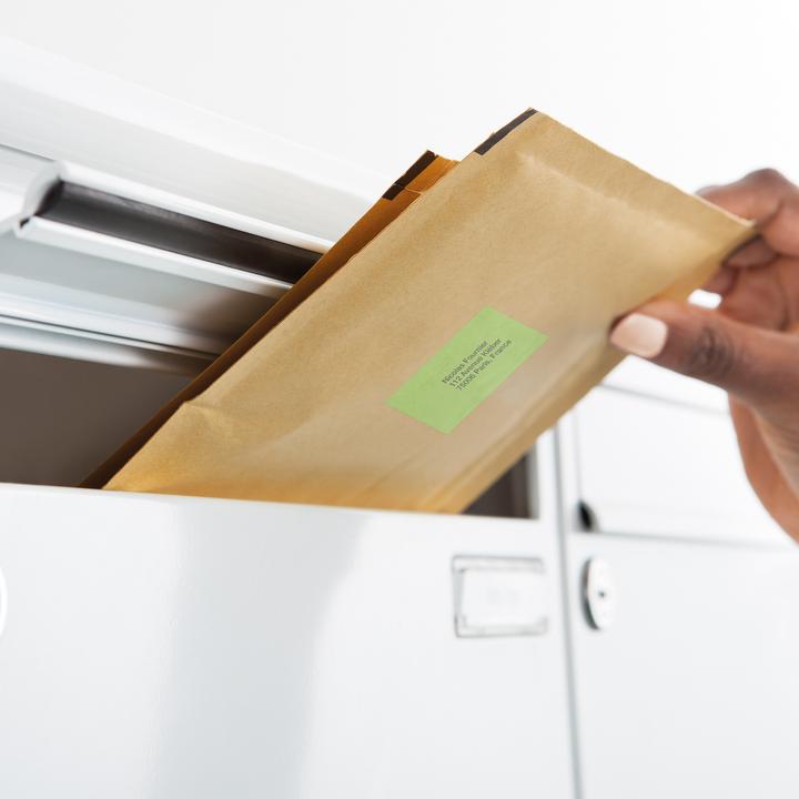 Image du produit Apli Étiquettes couleur, 70x37mm, rond, vert, 20 feuilles