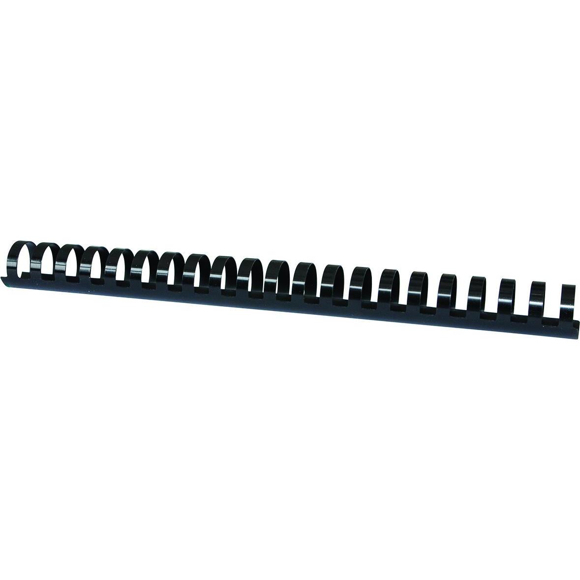 Thumbnail - Office Products, Bindegerät Zubehör, Binderücken, A4, 25 mm (240 Seiten), 50 Stück, schwarz