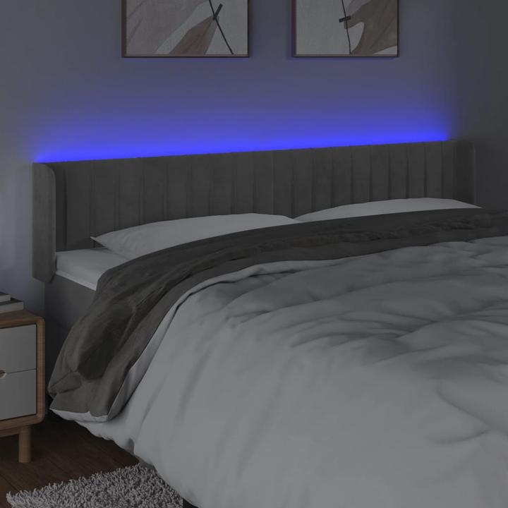 Image du produit vidaXL LED Kopfteil (183 x 16 x 88 cm)