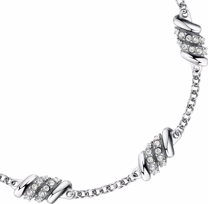 Produktbild Morellato Charming Steel Bracelet with Torchon Crystals SAWZ06 (19 cm, Edelstahl)